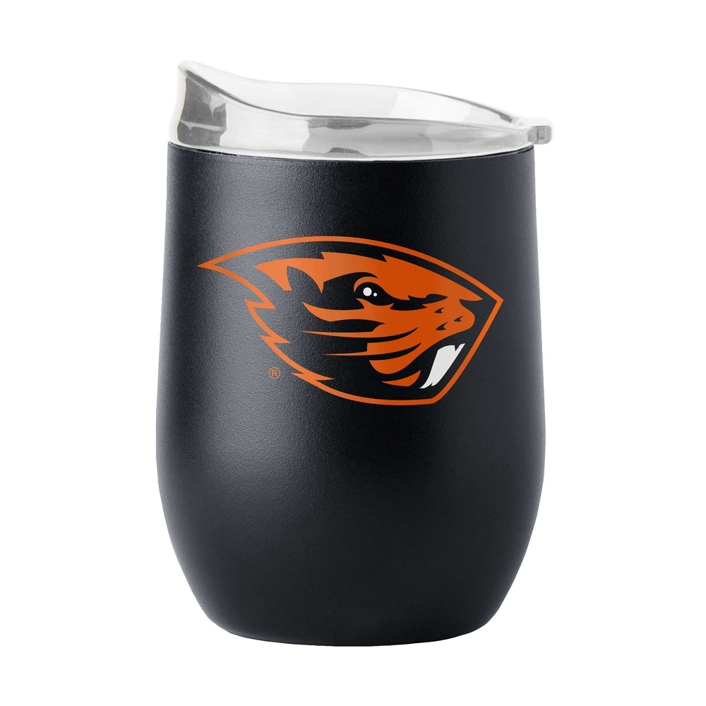 Oregon State 16oz Flipside Powder Coat Curved Bev - Logo Brands - Flyclothing LLC