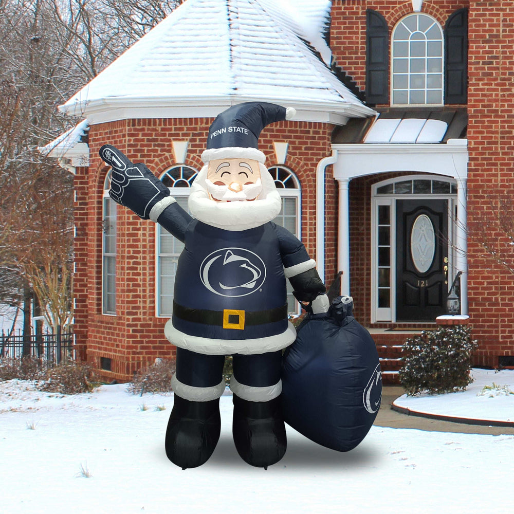 Penn State Santa Claus Yard Inflatable - Logo Brands - Flyclothing LLC