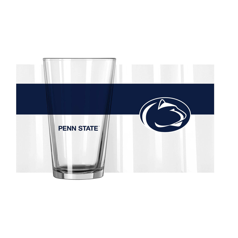 Penn State 16oz Colorblock Pint Glass - Logo Brands - Flyclothing LLC