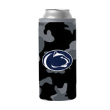 Penn State Black Camo 12oz Slim Can Coolie - Logo Brands - Flyclothing LLC