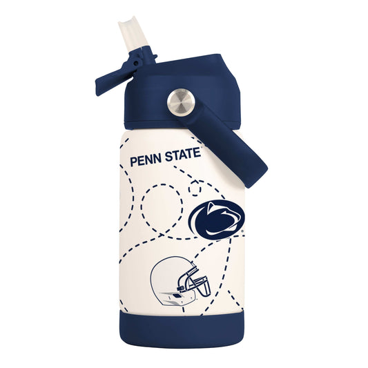Penn State 12oz Mascot SS Kids Bottle - Logo Brands - Flyclothing LLC