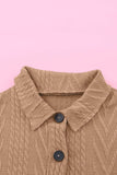 Button Up Drop Shoulder Jacket - Trendsi - Flyclothing LLC