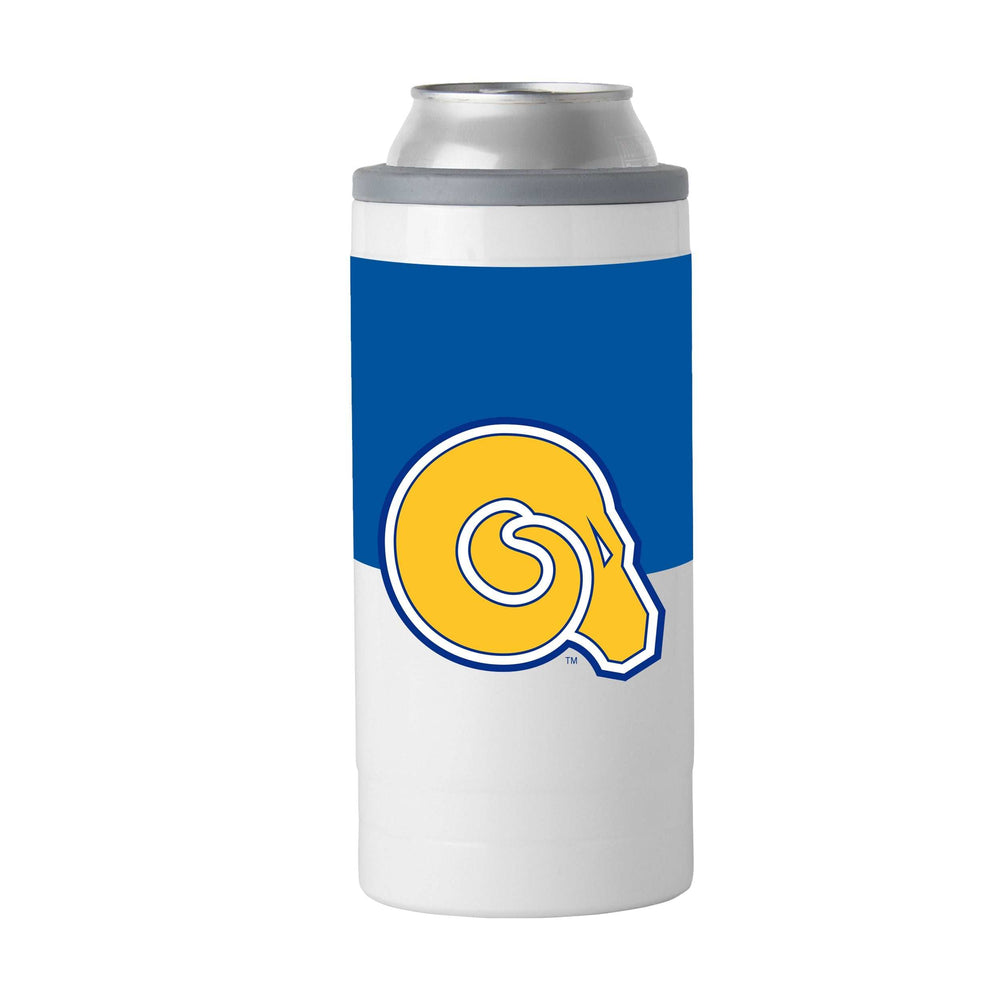 Albany State 12oz Colorblock Slim Can Coolie - Logo Brands - Flyclothing LLC