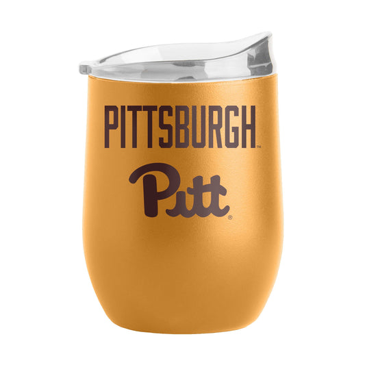 Pittsburgh 16oz Huddle Powder Coat Curved Bev - Logo Brands - Flyclothing LLC