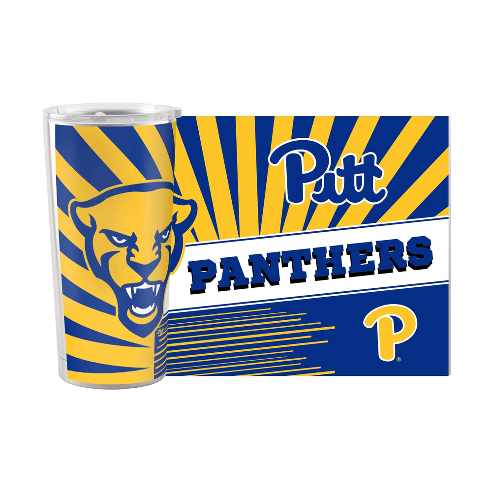 Pittsburgh 20oz Mascot Stainless Tumbler - Logo Brands - Flyclothing LLC