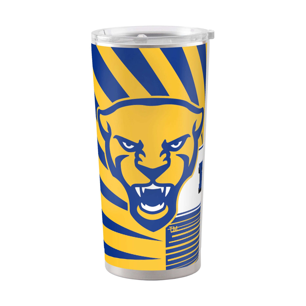 Pittsburgh 20oz Mascot Stainless Tumbler - Logo Brands - Flyclothing LLC