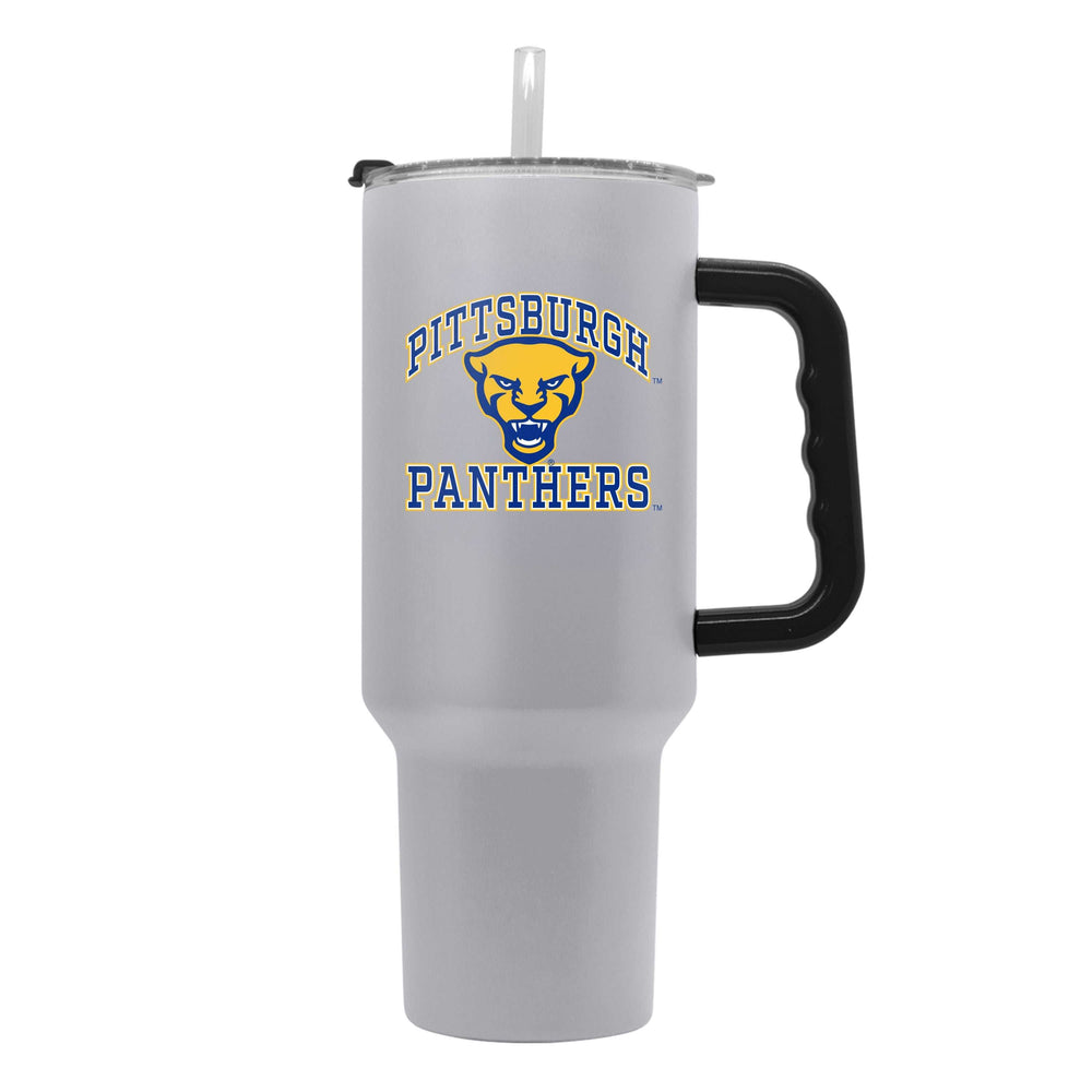 Pittsburgh 40oz Athletic Powder Coat Tumbler - Logo Brands - Flyclothing LLC