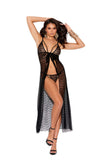 Elegant Moments Black Gown & G-String 1989 - Elegant Moments - Flyclothing LLC