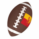 Pitt State Team Stripe Official-Size Composite Football - Logo Brands - Flyclothing LLC