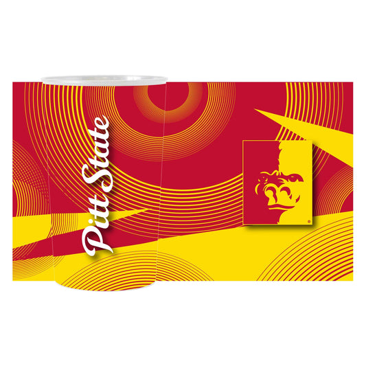 Pitt State Geometric Hardwall Cup 4 Pack - Logo Brands - Flyclothing LLC