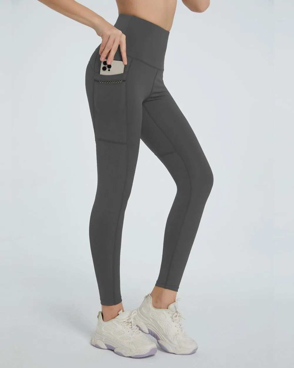 High Waist Active Leggings - Trendsi - Flyclothing LLC