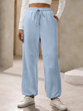 Drawstring Joggers with Pockets - Trendsi - Flyclothing LLC