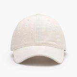 Adjustable Cotton Baseball Hat - Trendsi - Flyclothing LLC