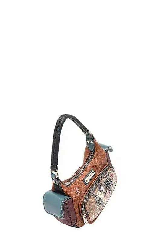 Nicole Lee USA Eco-Leather Shoulder Bag - Trendsi - Flyclothing LLC