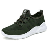 Breathable Mesh Lace Up Athletic - Trendsi - Flyclothing LLC