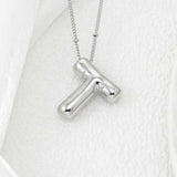 Copper Bubble Letter Pendant Necklace - Trendsi - Flyclothing LLC