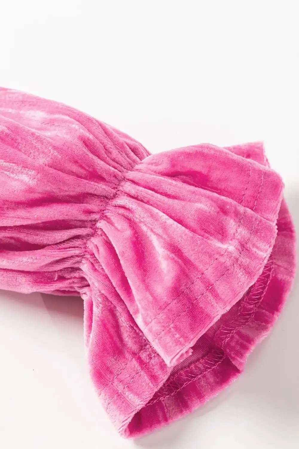 Tied Round Neck Flounce Sleeve Mini Dress - Trendsi - Flyclothing LLC