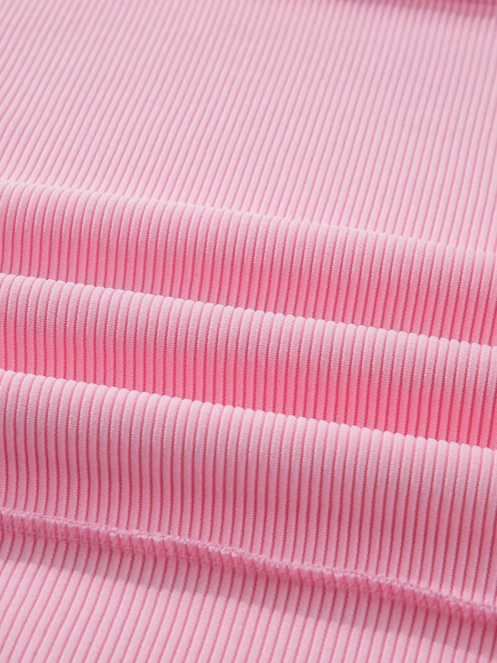 Horizontal Ribbed Exposed Seam Detail Drop Shoulder Baggy Pullover - Trendsi - Flyclothing LLC