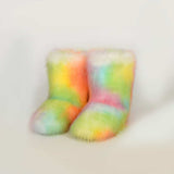 Thermal Fuzzy Platform Boots - Trendsi - Flyclothing LLC