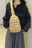 Quilted Nylon Crossbody Bag - Trendsi - Flyclothing LLC