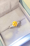 2 Carat Moissanite 925 Sterling Silver Ring - Trendsi - Flyclothing LLC