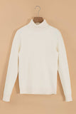 Turtleneck Long Sleeve Sweater - Trendsi - Flyclothing LLC