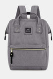Himawari Waterproof Canvas Backpack Bag with Side Pockets - Trendsi - Flyclothing LLC