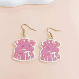 Cowgirl Hat Dangle Earrings - Trendsi - Flyclothing LLC