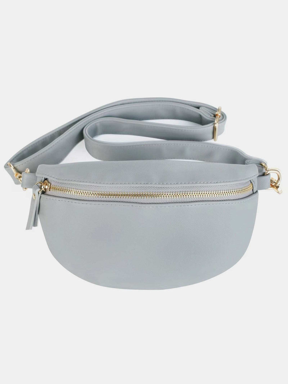 PU Leather Adjustable Strap Crossbody Bag - Trendsi - Flyclothing LLC