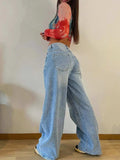 Wide Leg Jeans with Pockets - Trendsi - Flyclothing LLC