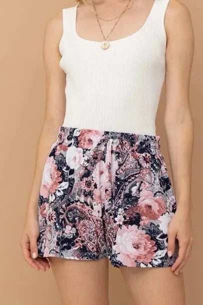 And The Why Wrinkle-free Stretchy Cooling Fabric Shorts - Trendsi - Flyclothing LLC