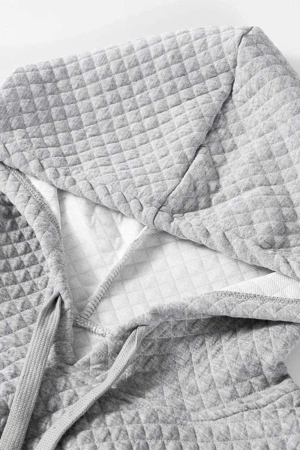 Drawstring Long Sleeve Hooded Top and Pants Set - Trendsi - Flyclothing LLC