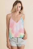 BiBi Tie Dye French Terry Knit Cami - Trendsi - Flyclothing LLC