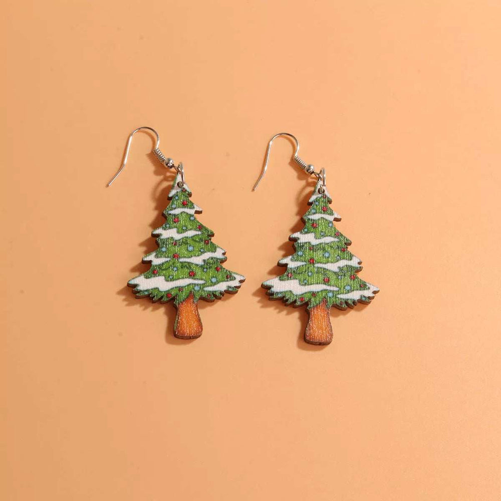 Christmas-Themed Dangle Earrings - Trendsi - Flyclothing LLC