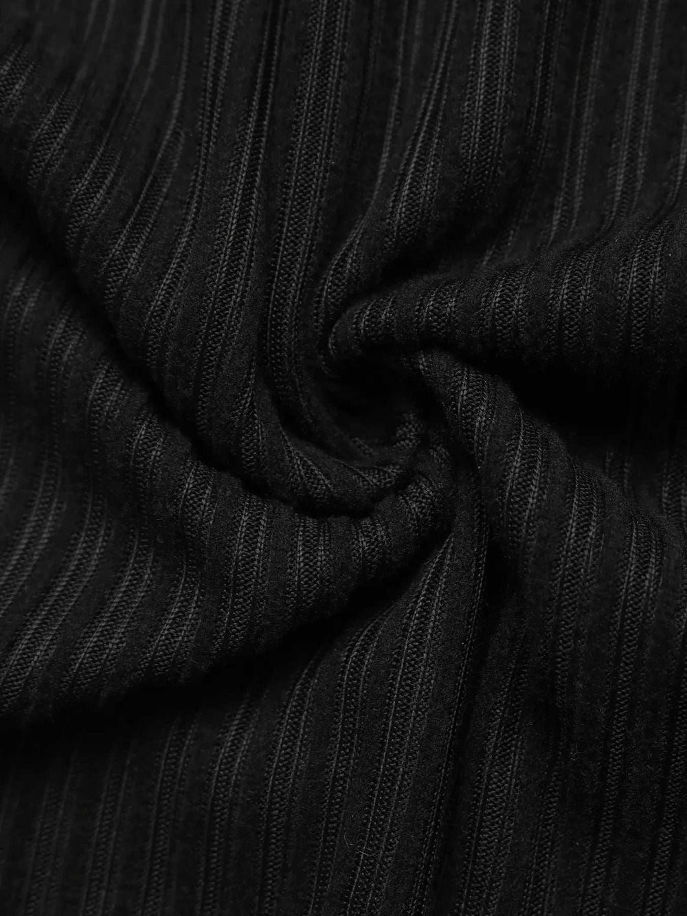 Contrast Trim Texture Long Sleeve Sweater Dress - Trendsi - Flyclothing LLC