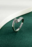 925 Sterling Silver Inlaid Zircon Ring - Trendsi - Flyclothing LLC