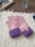 Cozy Knit Gloves with Ribbed Cuff - Trendsi - Flyclothing LLC