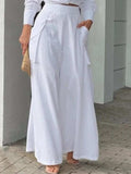 Full Size Long Sleeve Top and Pants Set Plus Size - Trendsi - Flyclothing LLC