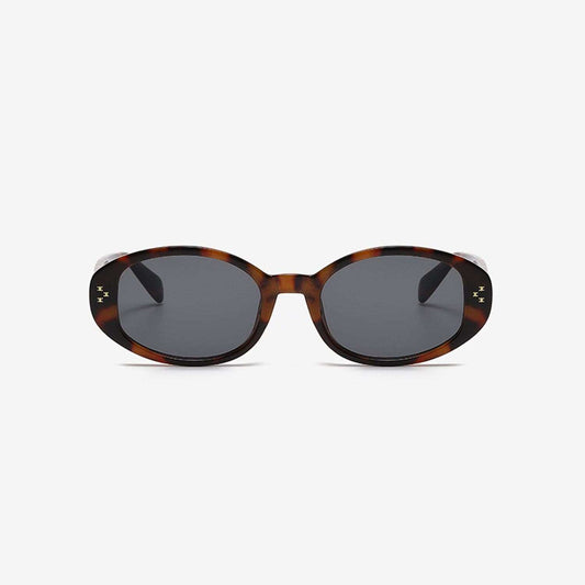 Polycarbonate Frame Oval Sunglasses - Trendsi - Flyclothing LLC