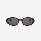 Polycarbonate Frame Oval Sunglasses - Trendsi - Flyclothing LLC