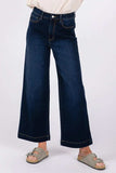 SAGE + FIG High Waist Wide Leg Jeans - Trendsi - Flyclothing LLC