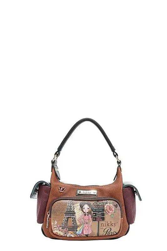 Nicole Lee USA Eco-Leather Shoulder Bag - Trendsi - Flyclothing LLC