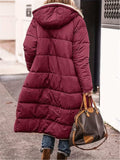 Full Size Zip Up Sherpa Hooded Coat - Trendsi - Flyclothing LLC