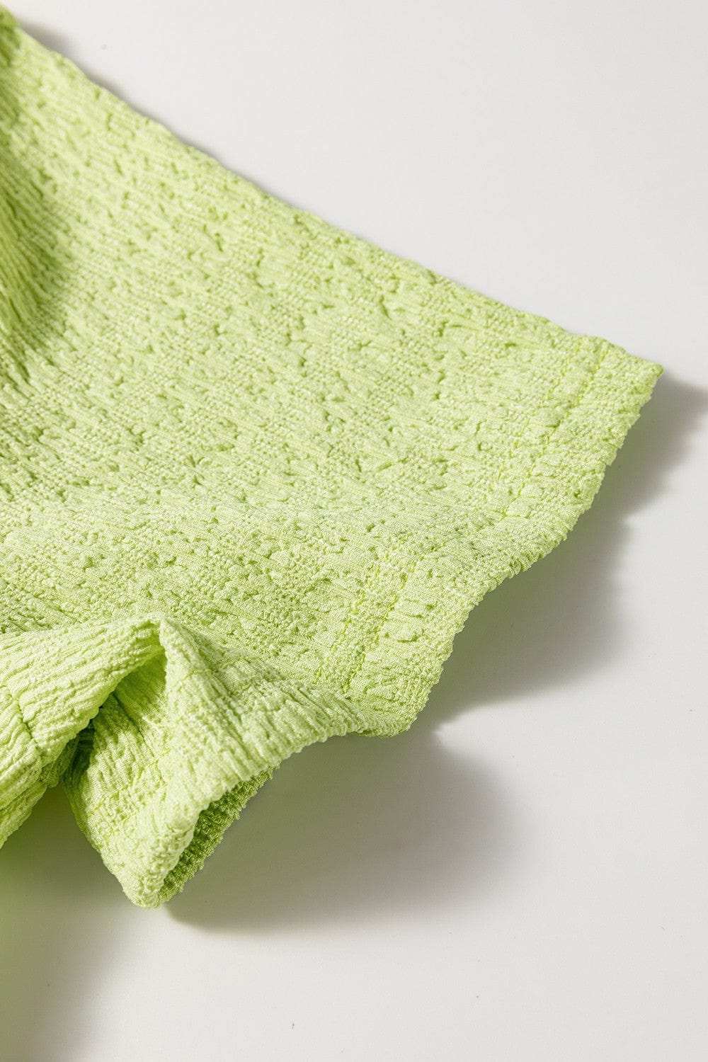 Textured Short Sleeve Patched Pocket Buttoned Romper - Trendsi - Flyclothing LLC