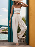Tied Wide Leg Pants - Trendsi - Flyclothing LLC