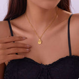 Halloween Ghost Pendant Necklace - Trendsi - Flyclothing LLC