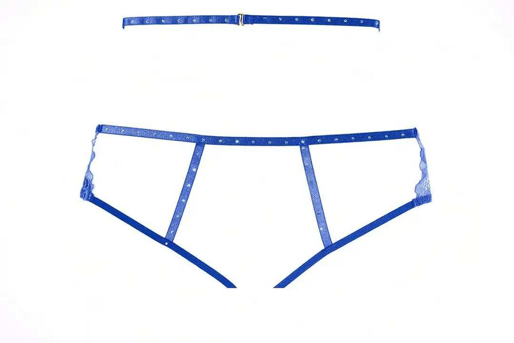 Allure Lingerie Charlotte Garter Panty - Allure Lingerie - Flyclothing LLC