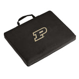 Purdue University Black Bleacher Cushion f/ Primary Logo - Logo Brands - Flyclothing LLC