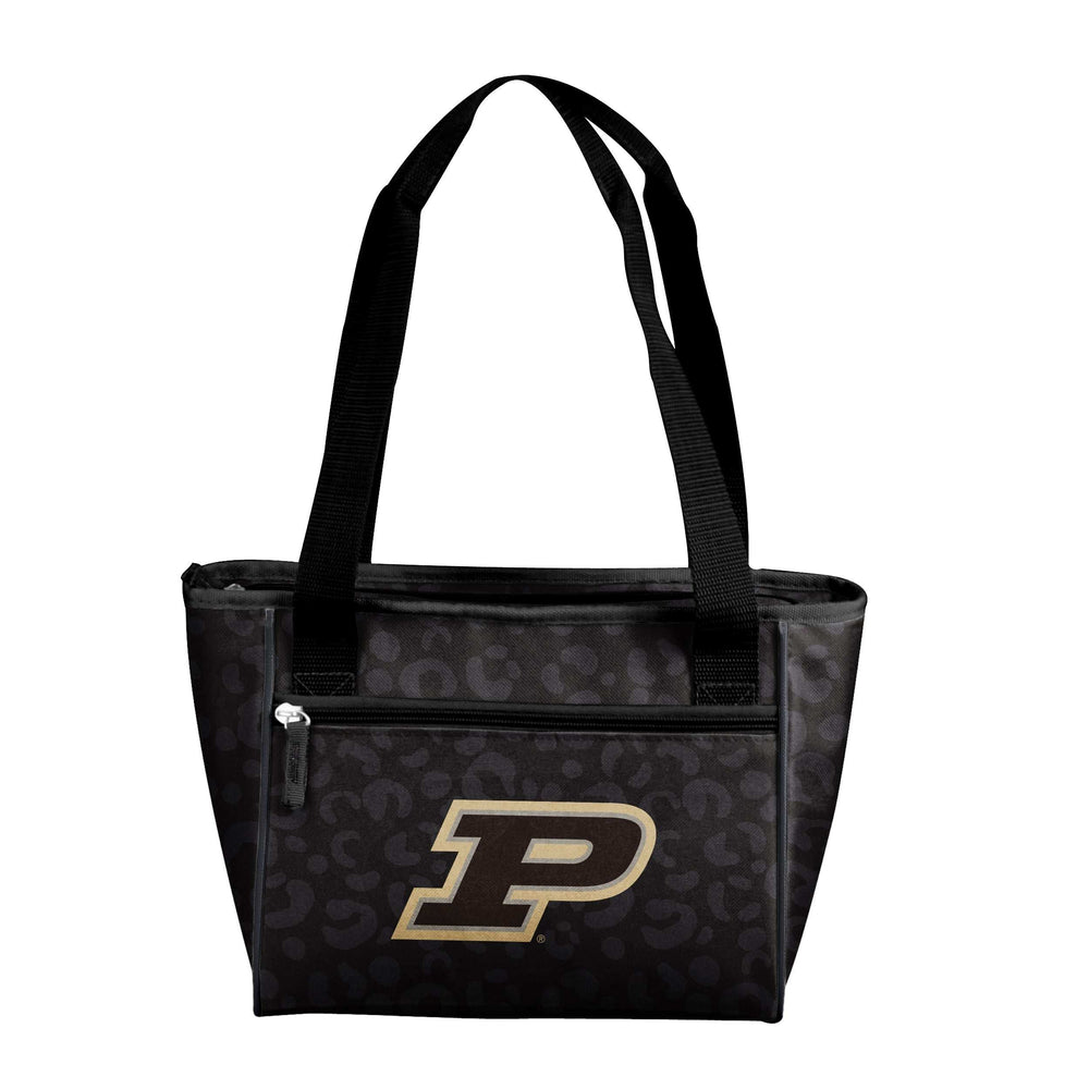Purdue Leopard Print 16 Can Cooler Tote - Logo Brands - Flyclothing LLC