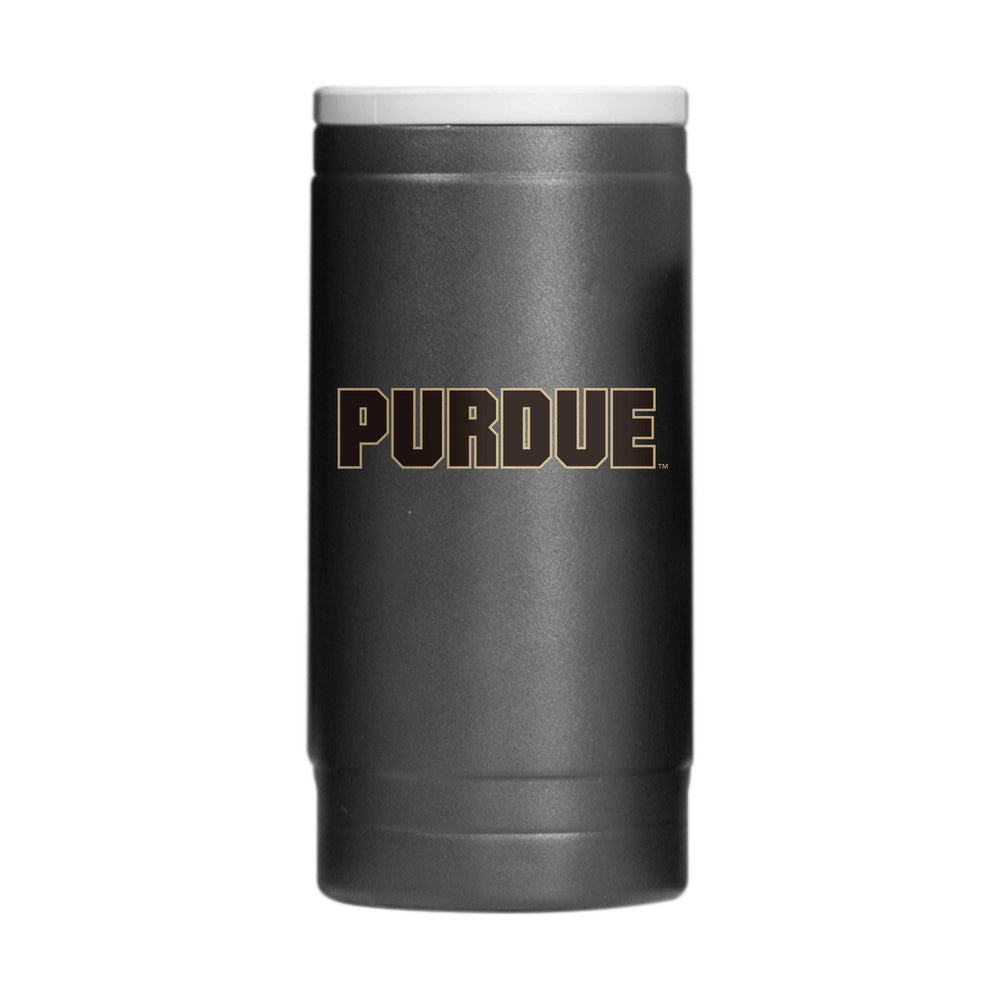 Purdue 12oz Flipside Powdercoat SlimCan Coolie - Logo Brands - Flyclothing LLC